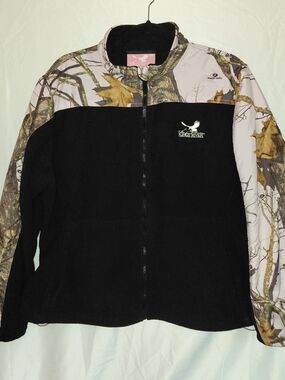 King's River Black & Camo Utility Fleece Jacket #2310